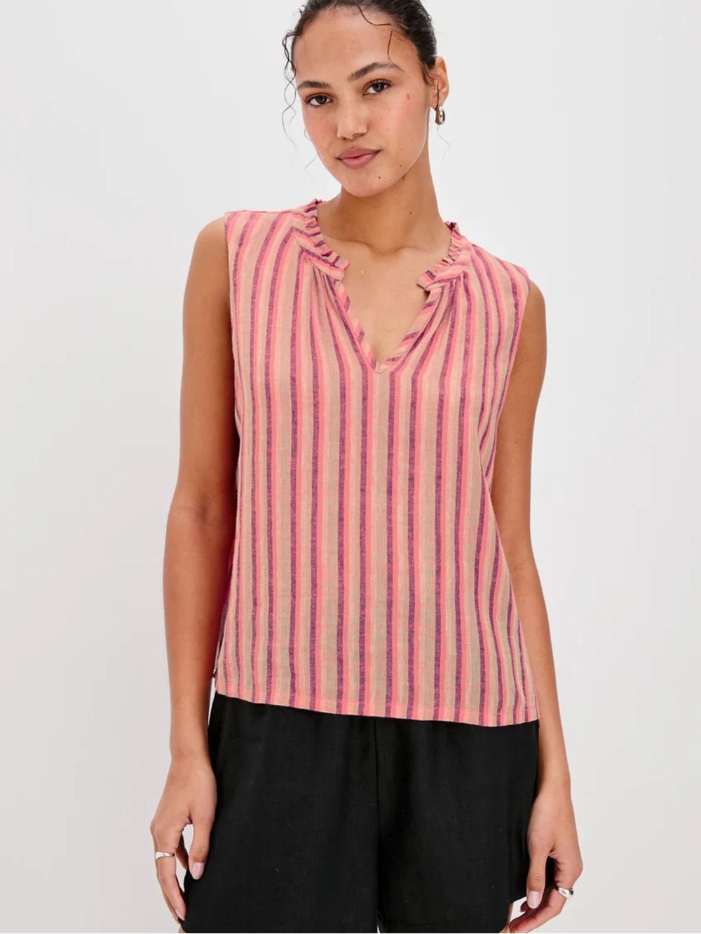 RAILS. Women's Sleeveless V-Neck Top. Lightweight, pink. Size M mint condition